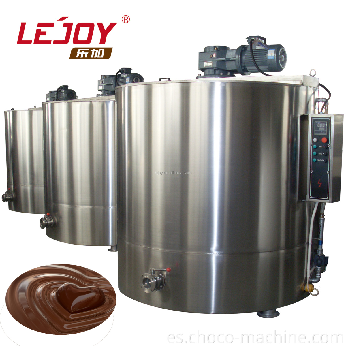 Melter de chocolate de alta calidad de 100L